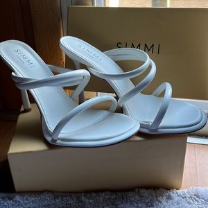 Simmi London Strappy Stiletto Mules